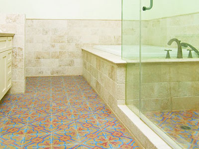 Cement Tile Residential Interior Applications - Granada Tile