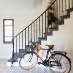 Sofia cement tile used for an entryway