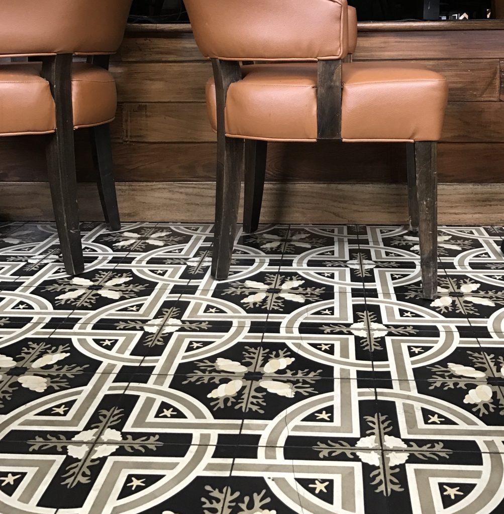 Get The Look The Cement Tile Floor of Magnolia House in Pasadena