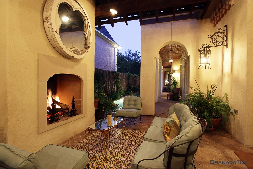 How Outdoor Floor Tiles Can Upgrade Your Backyard Granada Tile Cement Tile Blog Tile Ideas Tips And More