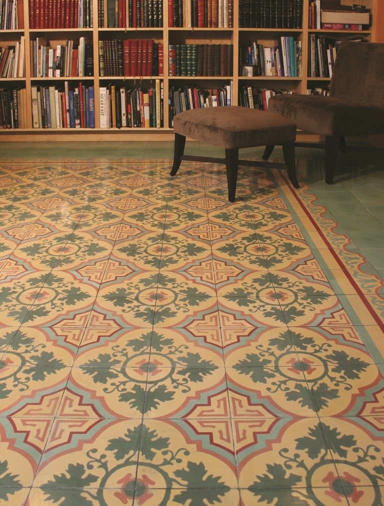 5 Classic Cement Floor Tile Designs - Granada Tile Cement Tile Blog