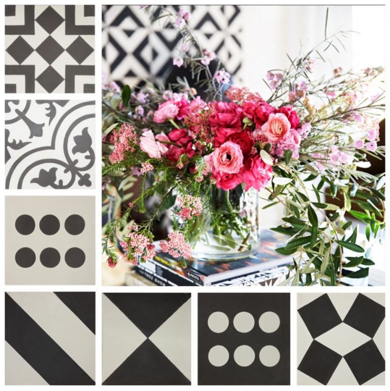 9 Great Black And White Cement Tiles Granada Tile Cement Tile Blog