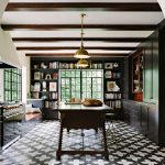 Badajoz cement tiles ground this stunning Portland kitchen designed by Jessica Helgerson Interior Design