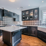 Granada Tile's Serengeti cement tiles brighten a kitchen