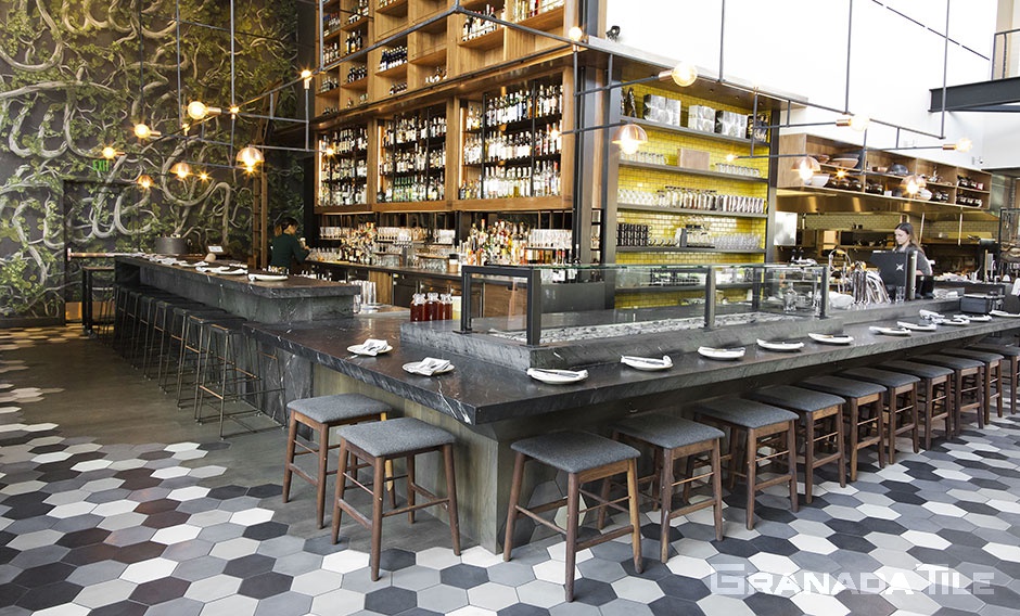 A Tile Cement Floor Can Define a Restaurant’s Aesthetic - Granada Tile