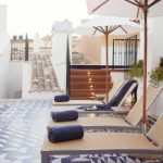 Gio Pointi-style cement tiles at Spain's Hotel Cort