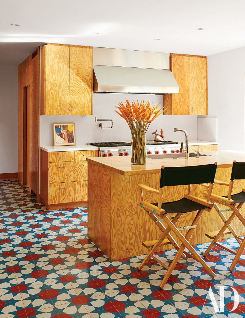 Architect Frank Gehry's kitchen