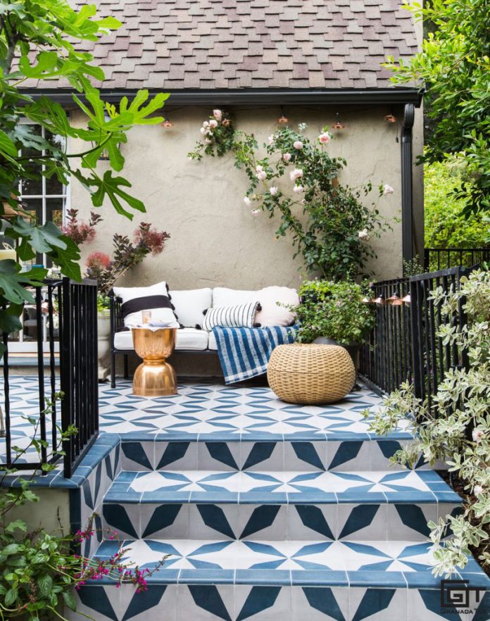 The Most Stylish Patios with Cement Tiles - Granada Tile Cement Tile