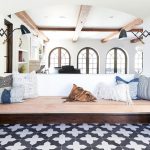 Sala decorada con suelo hidraulico Badajoz de Granada Tile