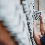 A Tile Manufacturer worker creating tiles