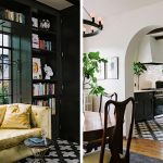 Badajoz cement tiles in a home designed by Jessica Helgerson Design