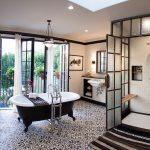 Deirdre Doherty Interior Design uses Granada Tile's Cluny pattern in a bathroom