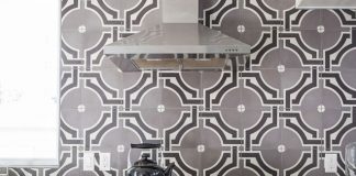 Hatchworks uses Granada Tile's Castelo pattern for Kitchen tiles