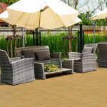 Rectangle4x8 floor tiles outdoor