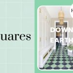 Square tiles in a classic checkerboard