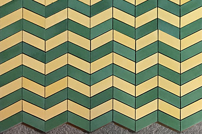 azulejos de cemento - zig zag 