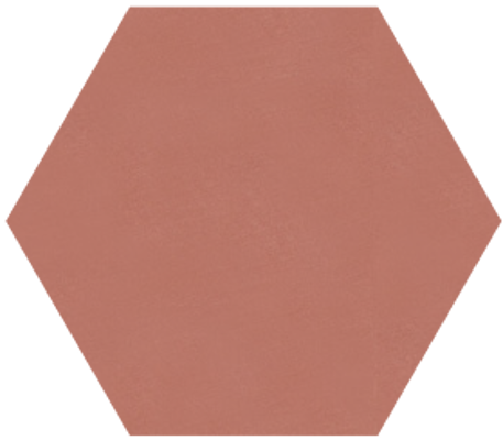 8" x 9" Hexagon - Copper