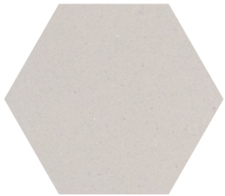 8" x 9" Hexagon - Fog