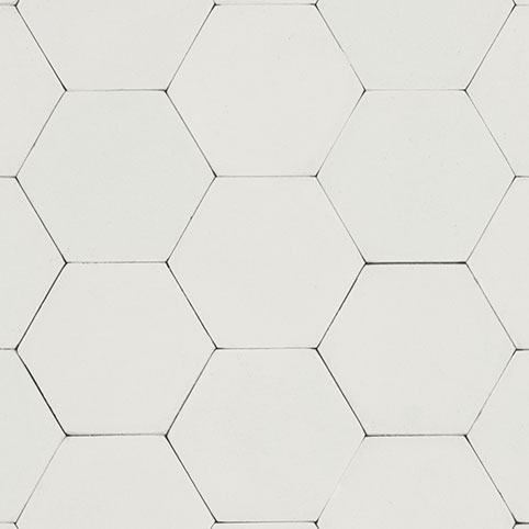 Hexagon White Custom Cement And Concrete Tiles Granada Tile Cement And Concrete Tiles Granada Tile