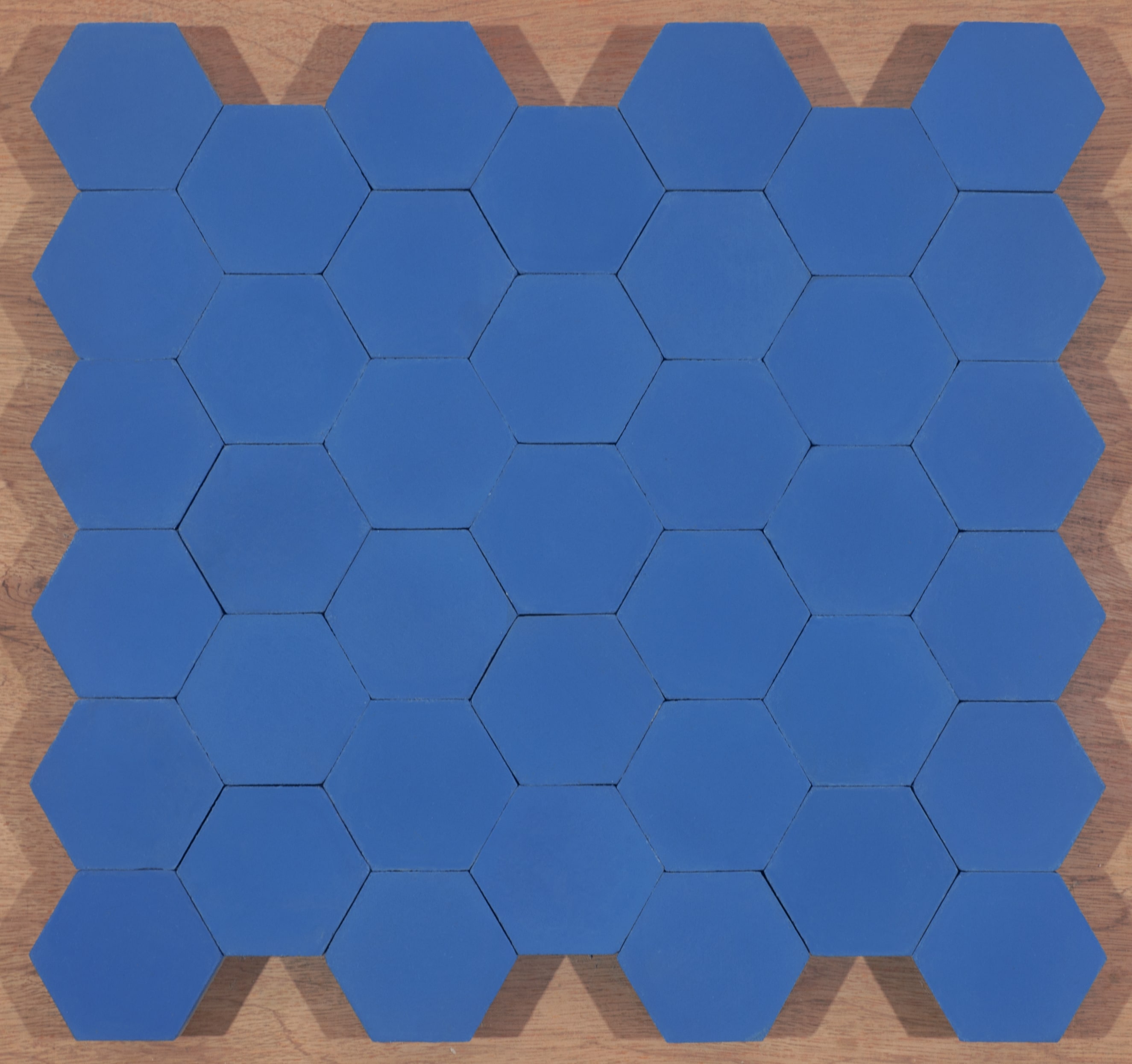 Hexagon - Blue