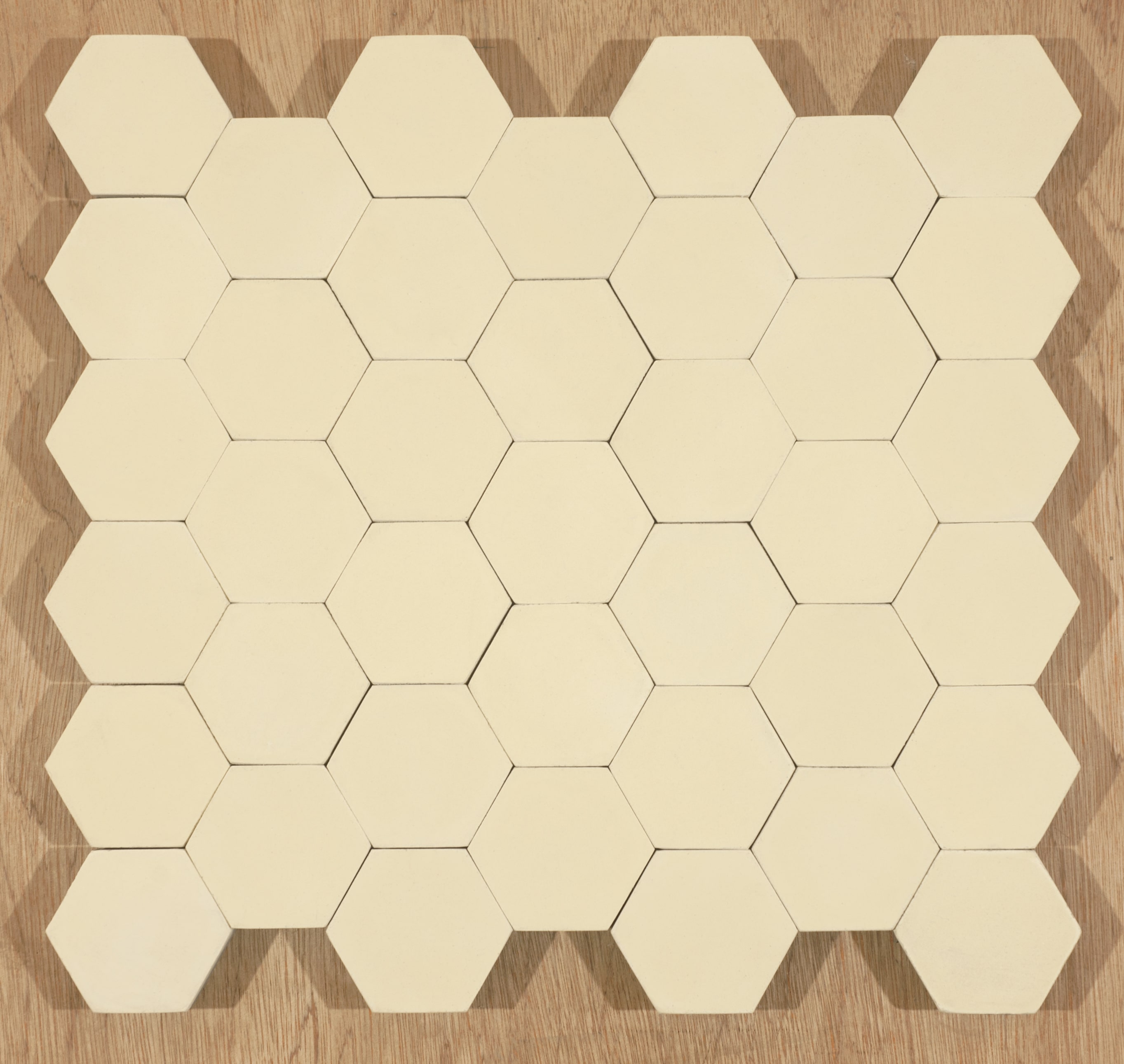Hexagon - Cream