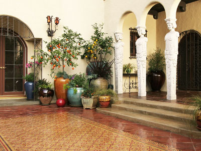 Cement Tile Residential Exterior Applications - Granada Tile