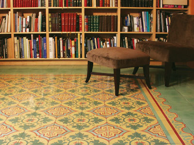 Cement Tile Residential Interior Applications - Granada Tile